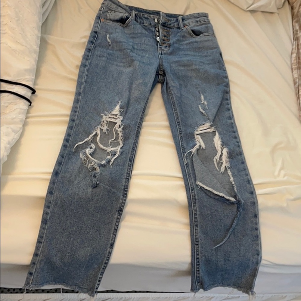 Wild Fable Straight Ankle Jeans sz 0- high rise!